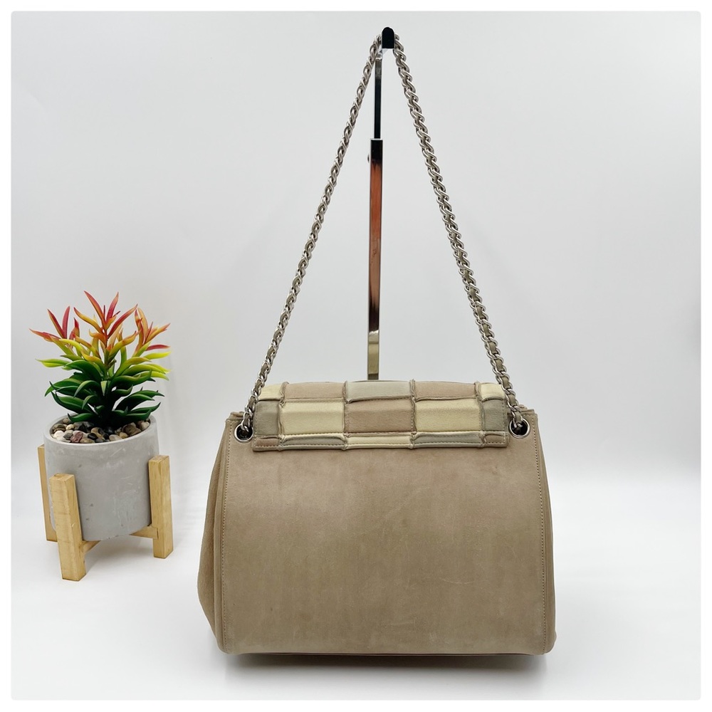 Chanel Reissue Patchwork Flap Bag Brown Beige Lig… - image 4